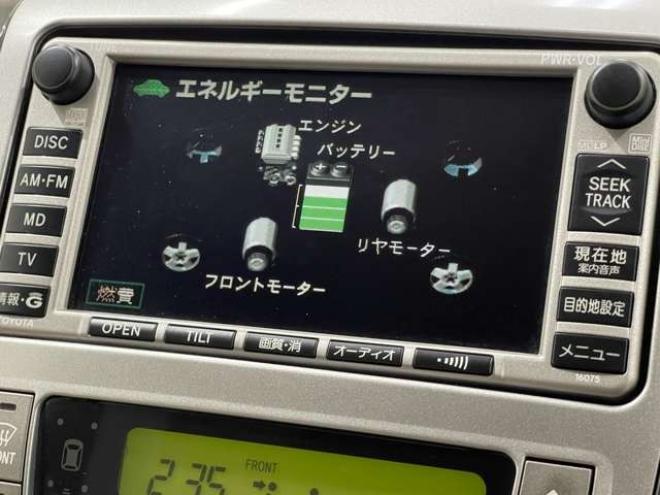 アルファードハイブリッド2.4 4WD　両側電動スライドドア　社外アルミ　HID 2400