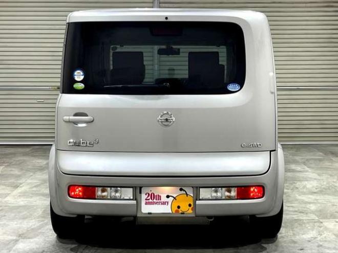 キューブキュービック 1.5 15S FOUR 4WD　社外HDDナビ　ETC　寒冷地 1500