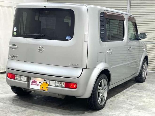 キューブキュービック 1.5 15S FOUR 4WD　社外HDDナビ　ETC　寒冷地 1500