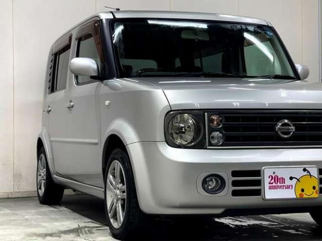 キューブキュービック 1.5 15S FOUR 4WD　社外HDDナビ　ETC　寒冷地 1500