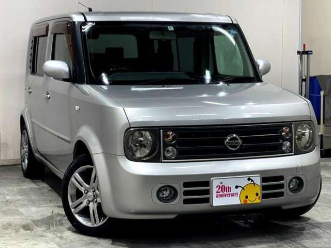 キューブキュービック 1.5 15S FOUR 4WD　社外HDDナビ　ETC　寒冷地 1500