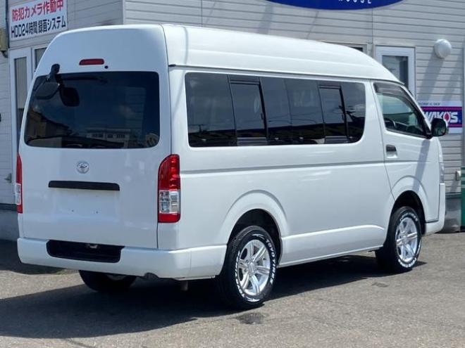 レジアスエースバン ロングＤＸ　ハイルーフ　トヨタＴＥＣＳ特装車ベース１ナンバー２段ベッド付き外部電源６人リヤクーラーリヤヒーターディーゼル４ＷＤセカンドシートダークプライム 4WD 2500(D) 4Dr