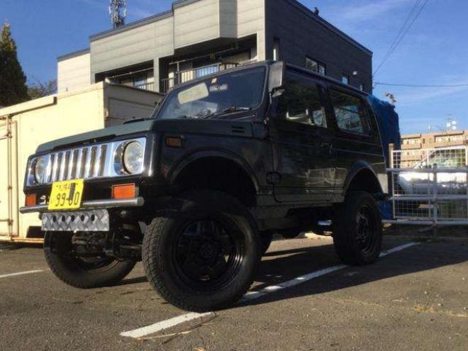 ジムニーワイルドウインド リミテッド 4WD　リフトアップ　社外バンパー　改公認 660