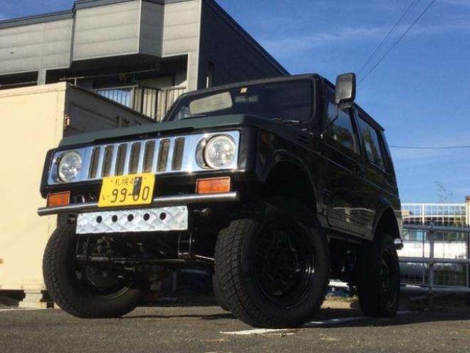 ジムニーワイルドウインド リミテッド 4WD　リフトアップ　社外バンパー　改公認 660