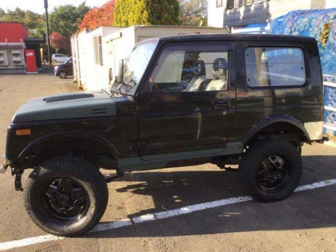 ジムニーワイルドウインド リミテッド 4WD　リフトアップ　社外バンパー　改公認 660