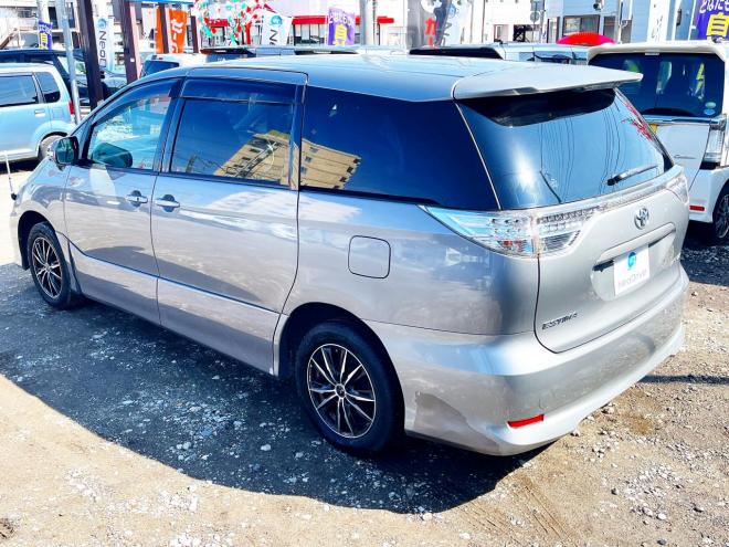 エスティマ2.4アエラス 4WD　ローンが不安な方＜優遇ローン＞　1年保証付　本州仕入　社外オーディオ　バックカメラ　