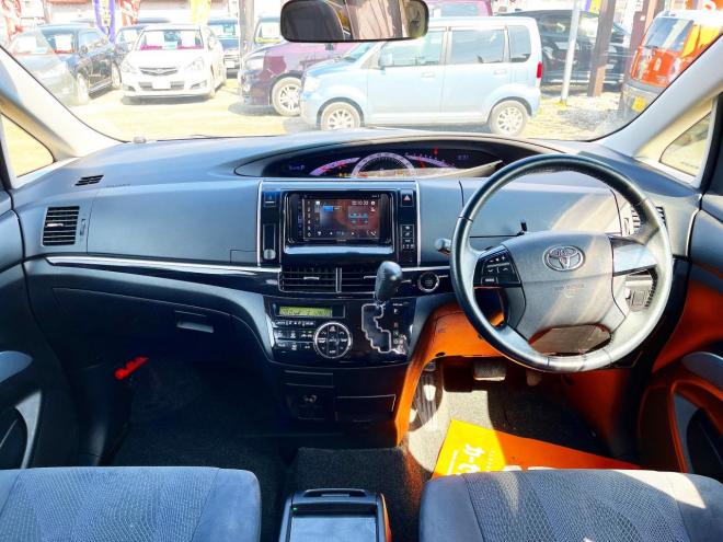 エスティマ2.4アエラス 4WD　ローンが不安な方＜優遇ローン＞　1年保証付　本州仕入　社外オーディオ　バックカメラ　