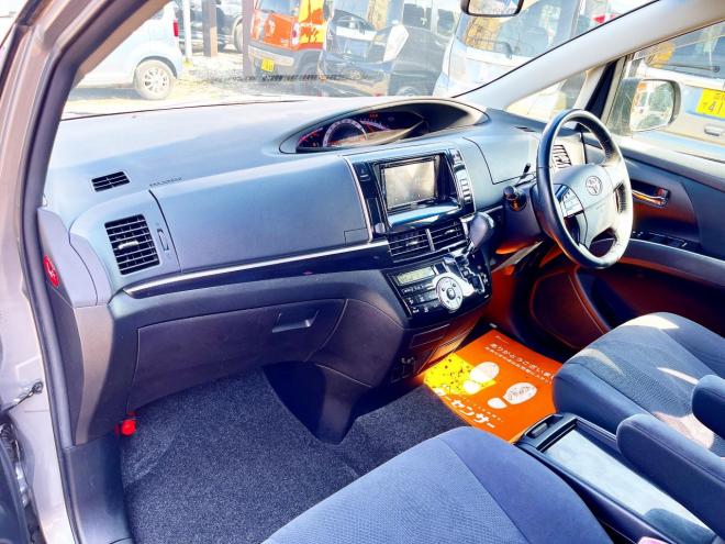 エスティマ2.4アエラス 4WD　ローンが不安な方＜優遇ローン＞　1年保証付　本州仕入　社外オーディオ　バックカメラ　