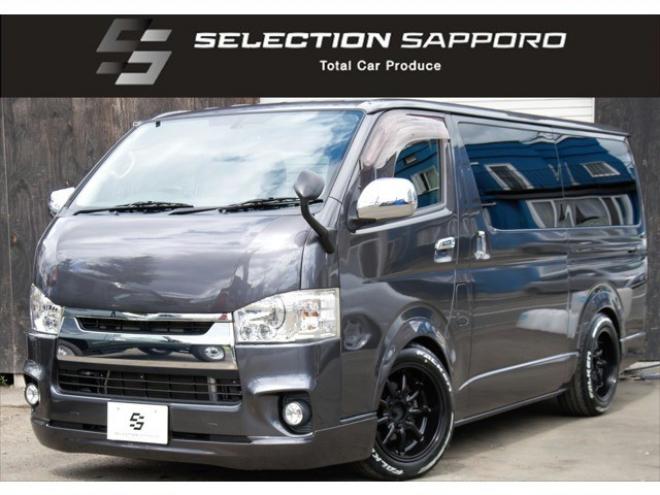 ハイエースバン3.0 スーパーGL ロング ディーゼルターボ 4WD　本州仕入 両側パワスラ ETC ローダウン 3000