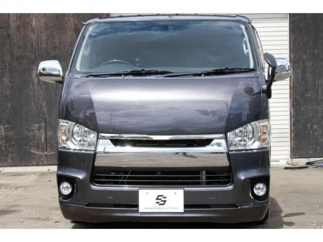 ハイエースバン3.0 スーパーGL ロング ディーゼルターボ 4WD　本州仕入 両側パワスラ ETC ローダウン 3000