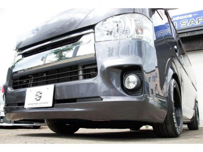 ハイエースバン3.0 スーパーGL ロング ディーゼルターボ 4WD　本州仕入 両側パワスラ ETC ローダウン 3000