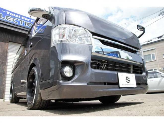 ハイエースバン3.0 スーパーGL ロング ディーゼルターボ 4WD　本州仕入 両側パワスラ ETC ローダウン 3000