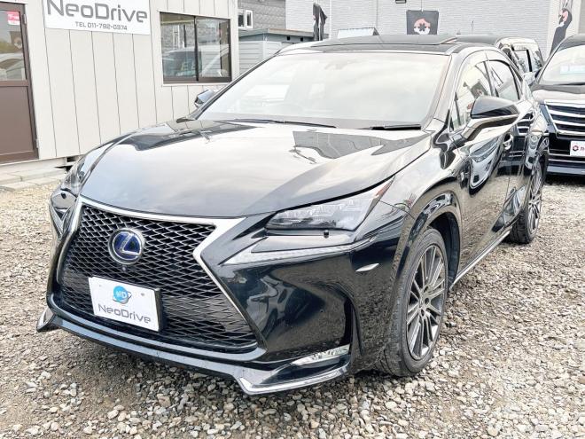 レクサスNX　300h Fスポーツ 4WD　ローンが不安な方＜優遇ローン＞　本州仕入　ナビTV　サンルーフ　本革シート 4WD