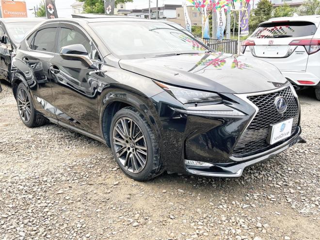 レクサスNX　300h Fスポーツ 4WD　ローンが不安な方＜優遇ローン＞　本州仕入　ナビTV　サンルーフ　本革シート 4WD