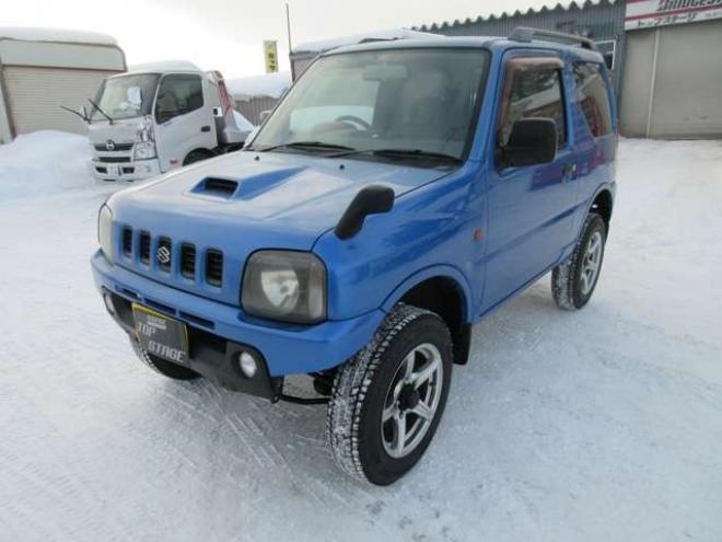 ジムニーXC 4WD　3インチアップ　車検整備2年付き 660