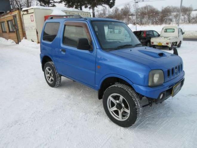 ジムニーXC 4WD　3インチアップ　車検整備2年付き 660