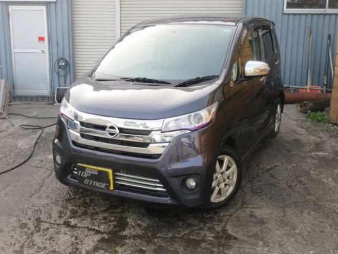デイズハイウェイスターGターボ 4WD　1年間距離無制限保証車検整備2年付き 660