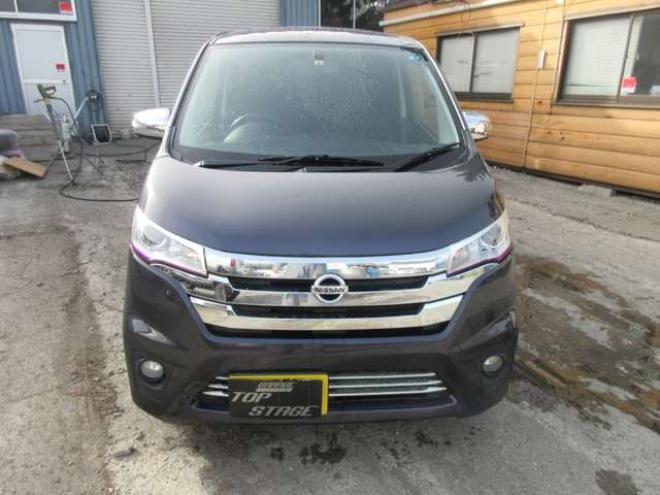 デイズハイウェイスターGターボ 4WD　1年間距離無制限保証車検整備2年付き 660