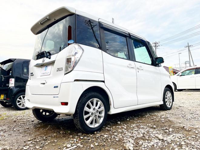 デイズルークス660ハイウェイスターX 4WD　ローンが不安な方＜優遇ローン＞1年保証付　本州仕入　寒冷地　純正ナビ