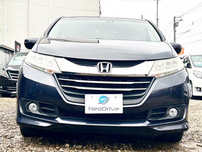 オデッセイ2.4G EX 4WD　ローンが不安な方＜優遇ローン＞　本州仕入　寒冷地仕様　純正ナビ 両側パワースライド　バックカメラ　