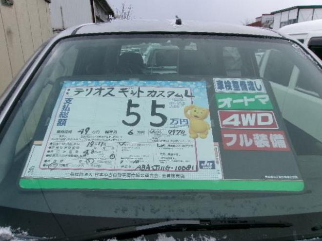 テリオスキッドカスタムL 4WD 660 5Dr
