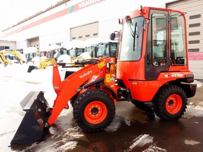 ホイールローダクボタ R430E  バケット容量0.4m3