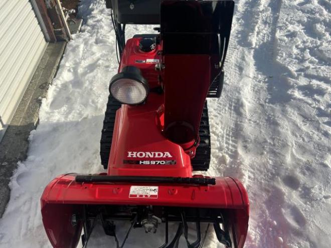 除雪機ホンダHS970SV(SZAS)9馬力　フルメンテ済　ピカピカ機
