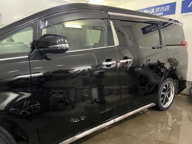 アルファードＳ　Ｃパッケージ後期型　本州仕入　法人ワンオーナー　寒冷地仕様　禁煙車　トヨタセーフティセンス　ＷＯＲＫシュヴァート２０インチＡＷ＋新品夏タイヤ　純正１８ＡＷ＋スタッドレスタイヤ付　純正ナビ（Ｍｉｒａｃａｓｔ　Ｂｌｕｅｔｏｏｔｈ）＋バックカメラ　アルパインデジタルインナーミラー＆ドライブレコーダー　両側パワースライドドア　パワーバックドア　純正ブラックレザーシート　電動オットマン　三眼ＬＥＤヘッドライト　純正エンジンスターター　両席シートヒーター＆クーラー 4WD 2500 5Dr