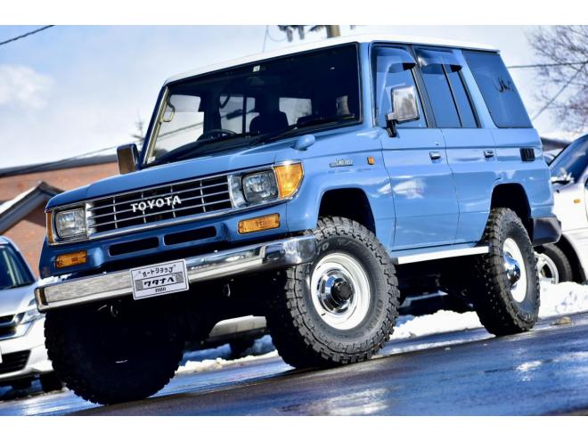 ランドクルーザープラド　本州仕入　輸出ナローＵＳ仕様　オリジナルペイント　リフトアップ　ＴＯＹＯオープンカントリー