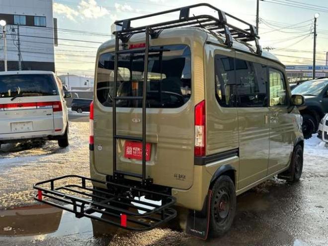 N-VAN+スタイル ファン ターボ 4WD　ワンオーナー/ナビ/ドラレコ/リアラダー 660