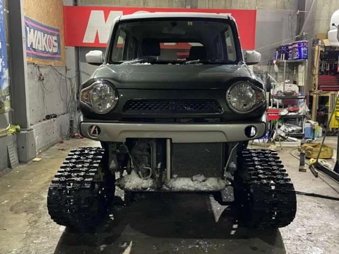 ハスラーA 4WD　大雪デモアト5分ネテテ大丈夫仕様 660