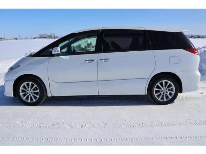 エスティマ2.4 アエラス 4WD　検2年　自社　ローンカノウ 2400