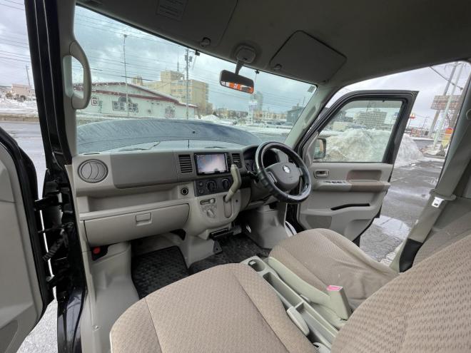 エブリィEVERY VAN 4WD JOIN TURBO寒冷地仕様　　検2付　４ＷＤTURBO Bluetooth　フルセグナビ　電動格納　エンジンスターター　バイザー　 4WD 660 5Dr