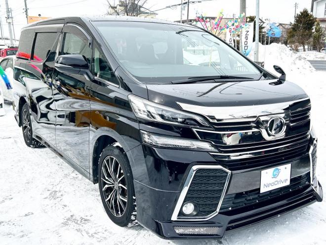 ヴェルファイア2.5Z Aエディション 4WD　ローンが不安な方＜優遇ローン＞　本州仕入　モデリスタ　後席モニター　LED