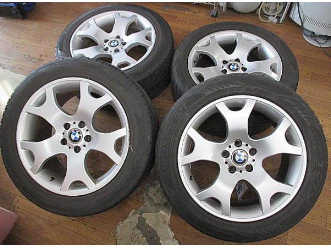 19×E-10J E-9JJ 5H/120 44　47 BMW X-FIVE FA30/E53 純正 ホイール E-10J×19 E-9J×19