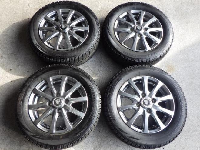 13×４．００BJ 4H/100  40 軽自動車サイズ！ ２０１９年製 ブリヂストンブリザックVRX 155/65R13 + ユーロスピードG10 13 x4.00B