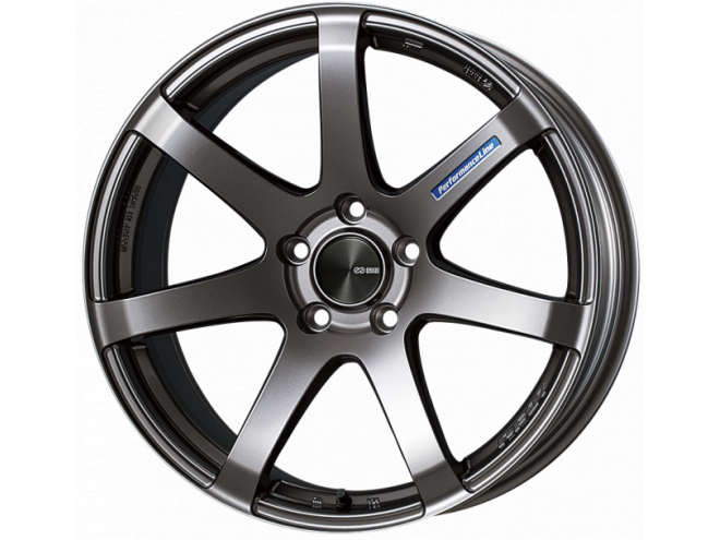 2本セット　エンケイ　PF07　18×10.5J（+15）5H-114.3　ダークシルバー　Rear Face　新品展示品