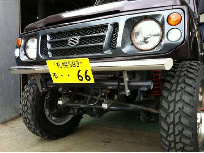 ジムニー/６０Φフロントストレートバンパー